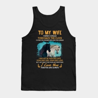 To my Wife Horse Tank Top